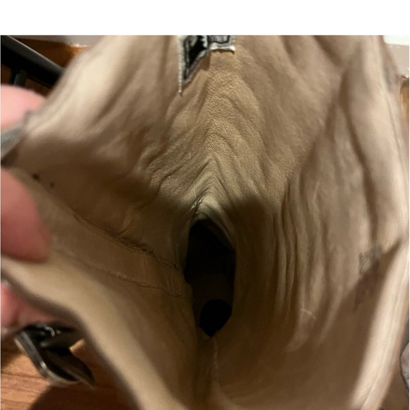 Frye Harlow Moto Leather Boots Size 6 - Picture 9 of 13